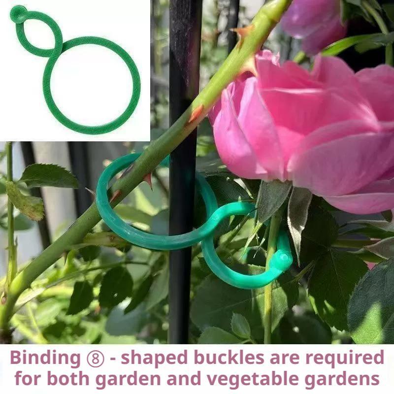 Vine Climbing Plastic - 100 Adet Bitki Destek Klipsleri Ağır