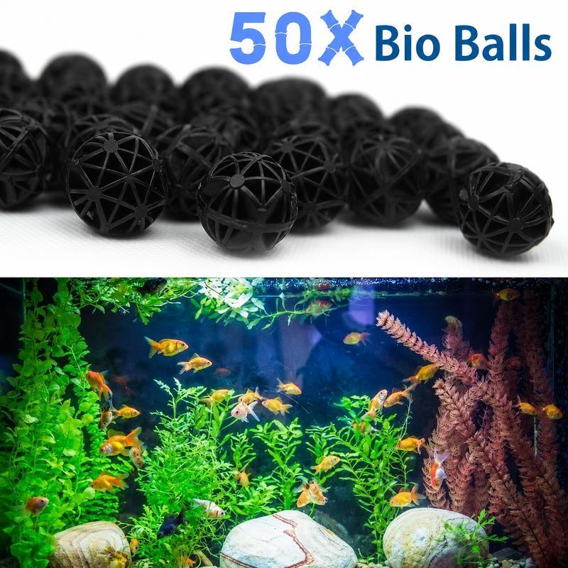Aquael Filter Fzn - 50 Adet 16mm Akvaryum Biyolojik Filtre