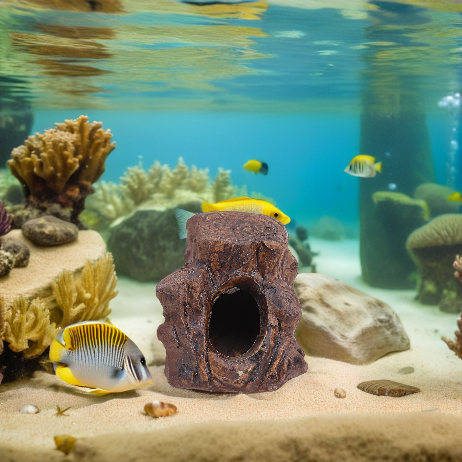 2 Adet Balık Tankı Akvaryum Sa - Hide Cave Ceramic incelemesi ve fiyatı
