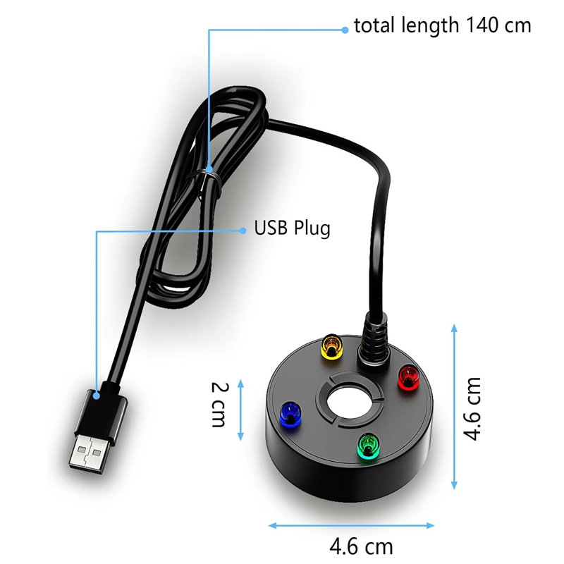 USB 4LED Ultrasonik Sis Yapıcı - Terrarium Fogger Ultrasonic incelemesi ve fiyatı